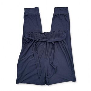 Mudd black womens small jogger/sweatpants with elastic waist and tie detail